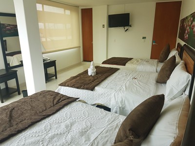 Habitación Quíntuple - Hotel Santa Mónica - Fusagasuga, Cundinamarca - image - 3